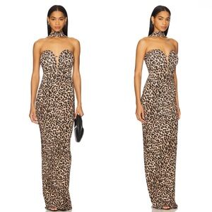 The New Arrivals by Ilkyaz Ozel Revolve Africa Dress in Leo Chaotique Leopard 8